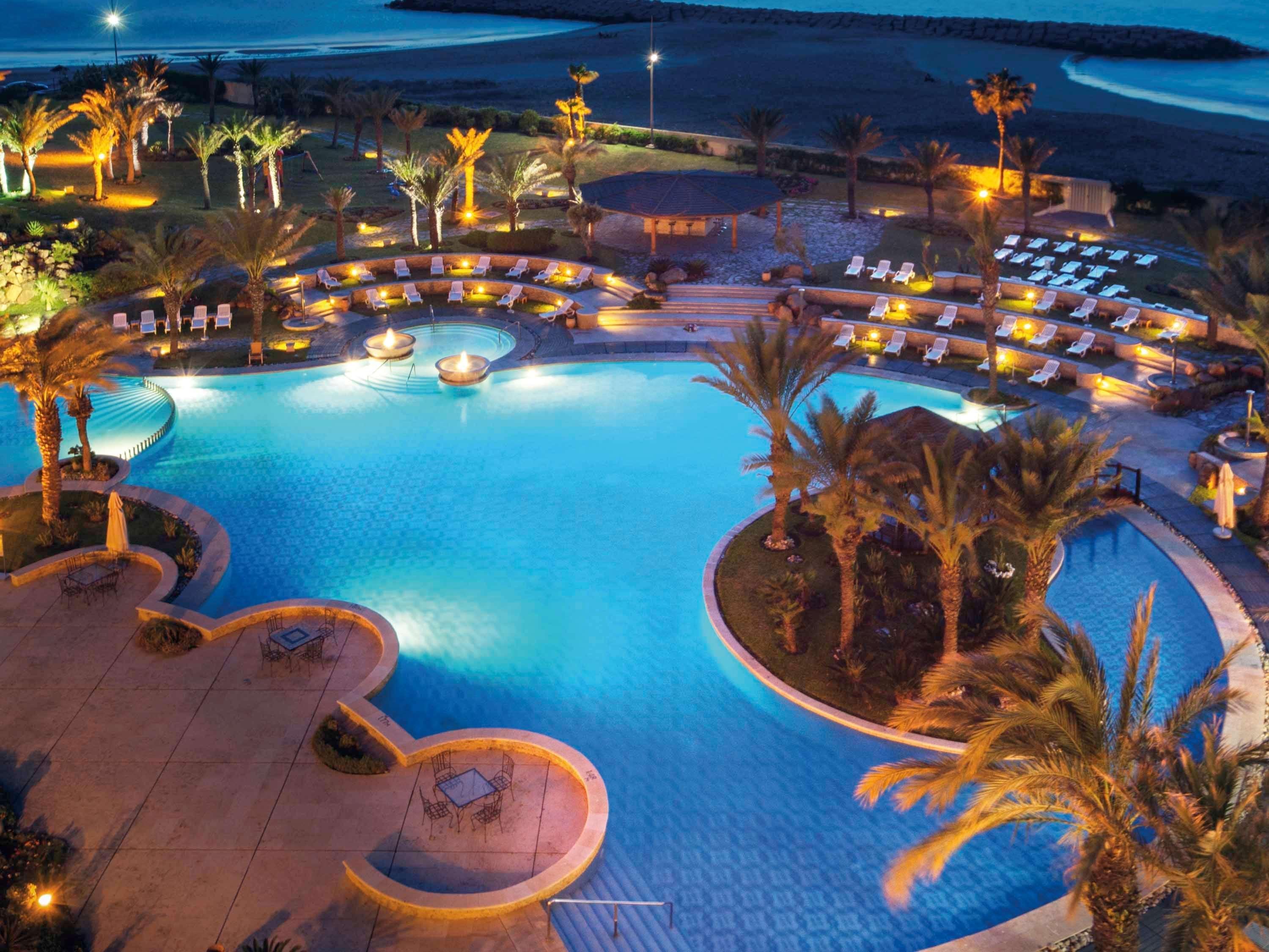 Mövenpick Hotel&Casino Malabata Tanger Esterno foto The pool at the Hilton Sharm El Sheikh